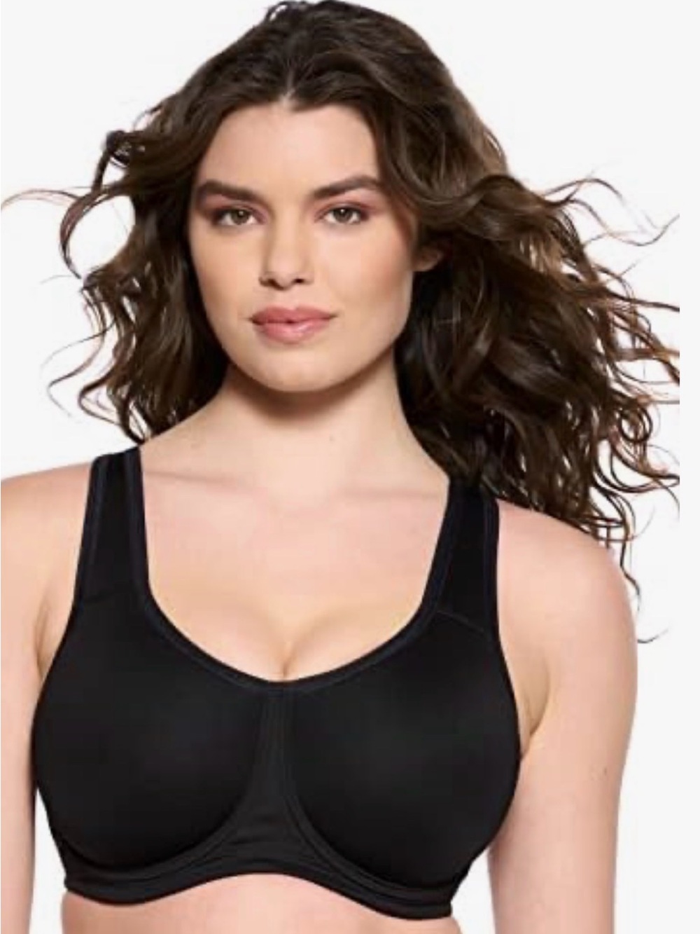 Felina Body X Black Full Coverage Underwire Sports Bra